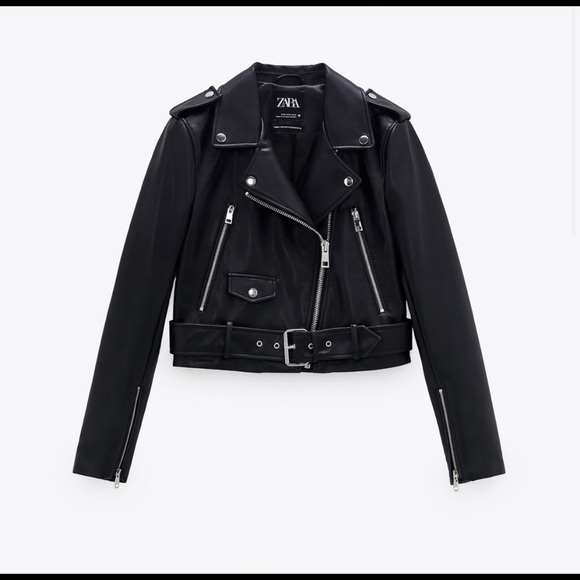 Zara Jackets & Blazers - Zara faux leather Jacket TRF
